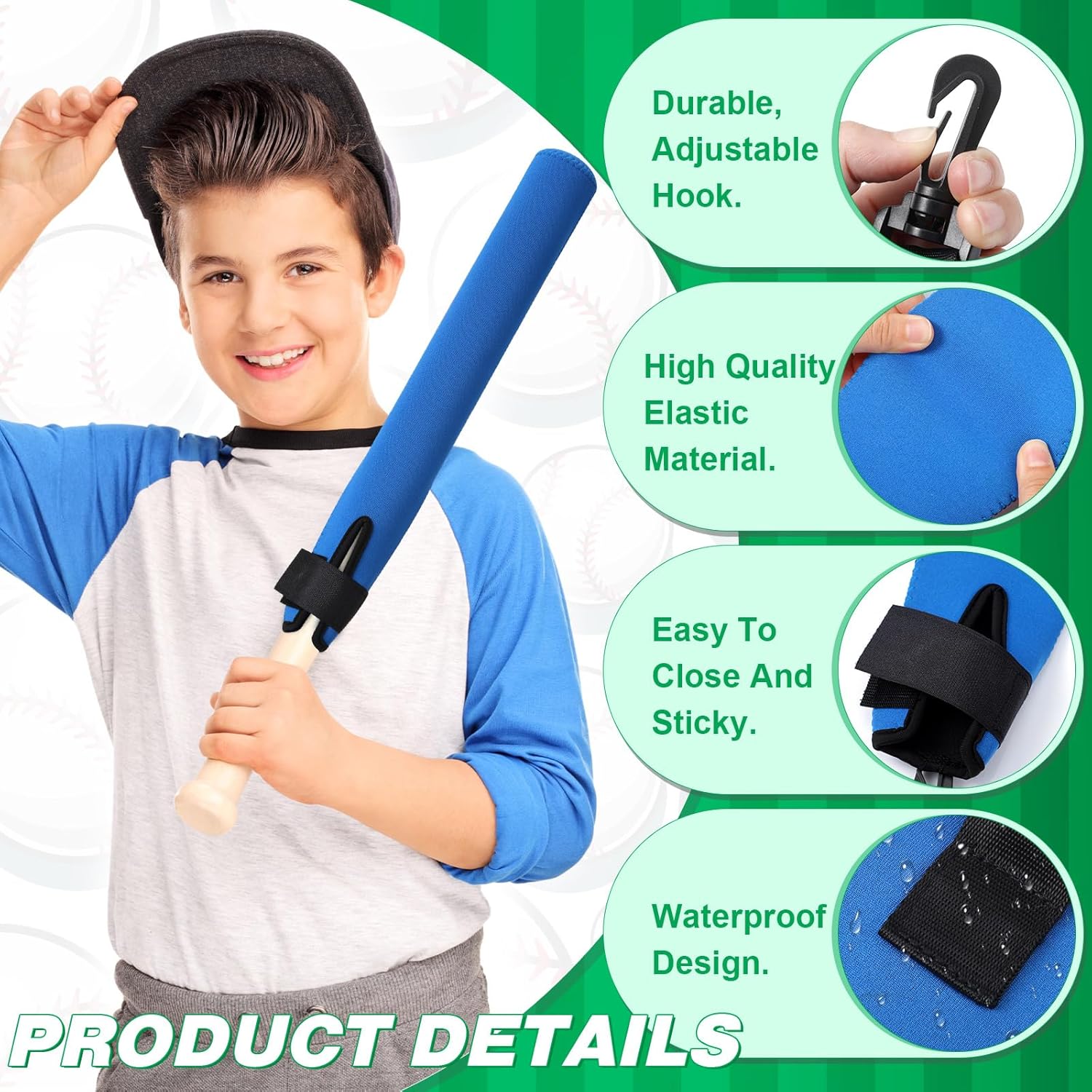 Custom Baseball Bat Protective Sleeve Cover