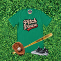 Pitch Please Baseball Graphic T-Shirt