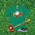 Boo Y'all Baseball Halloween Graphic T-Shirt