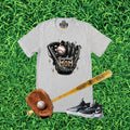Baseball Mom Glove Graphic T-Shirt