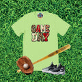 Game Day Faux Patch Baseball Graphic T-Shirt