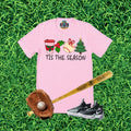 Tis The Season For Baseball Christmas Graphic T-Shirt