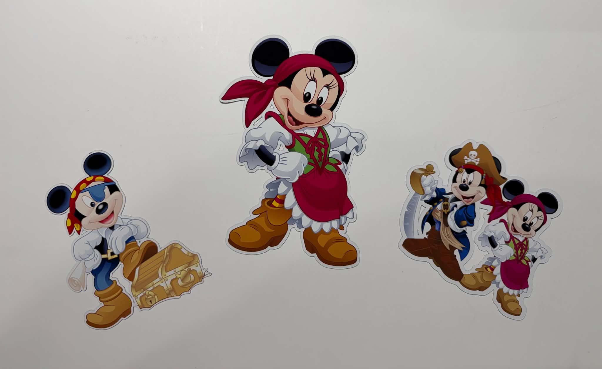 Disney Cruise Line Pirate Magnets