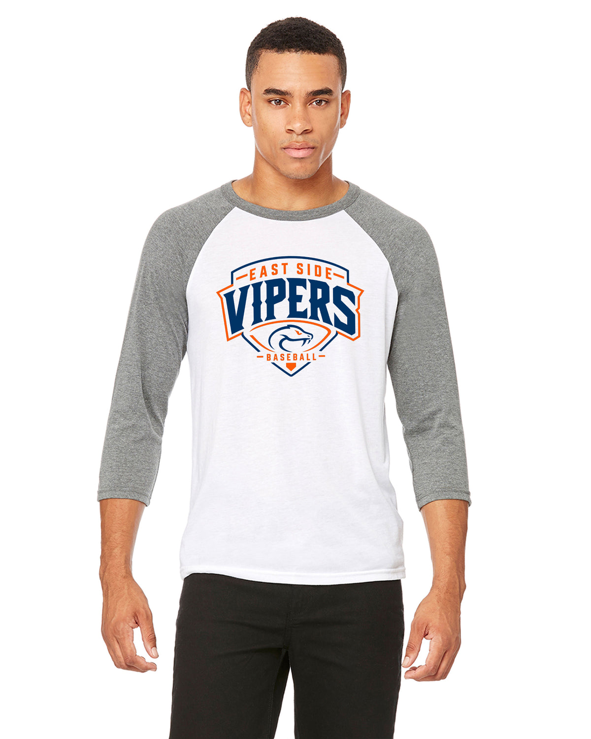 Vipers Unisex Baseball Raglan T-Shirt