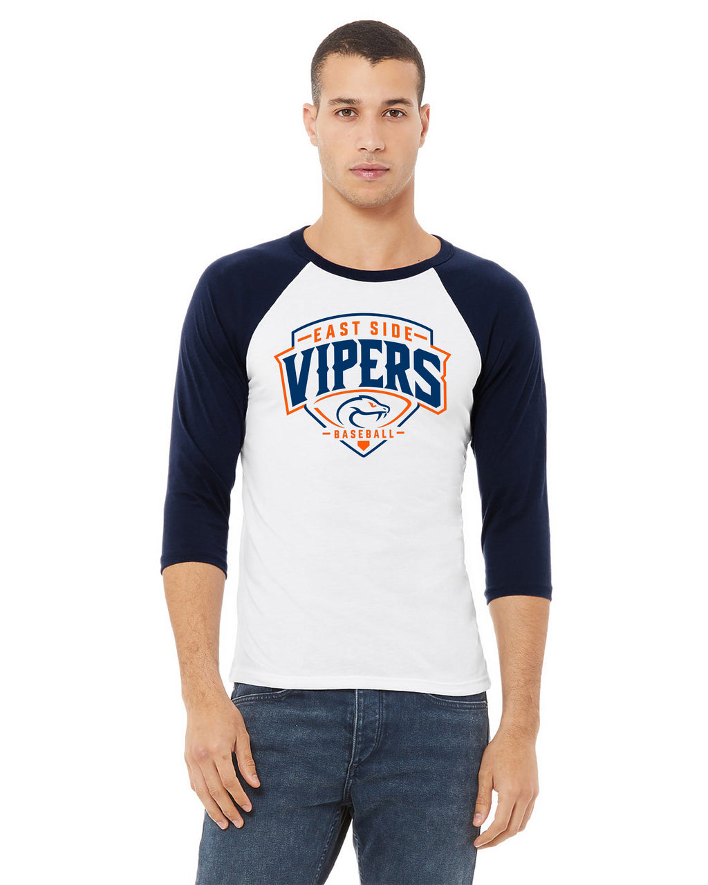 Vipers Unisex Baseball Raglan T-Shirt