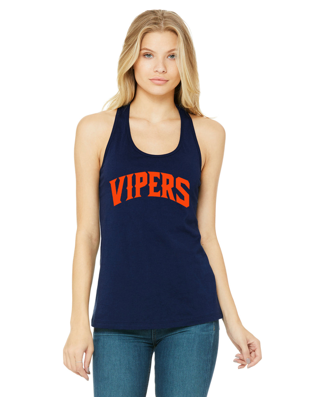 Vipers Women's Jersey Racerback Tank