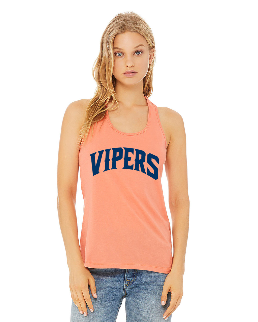 Vipers Women's Jersey Racerback Tank