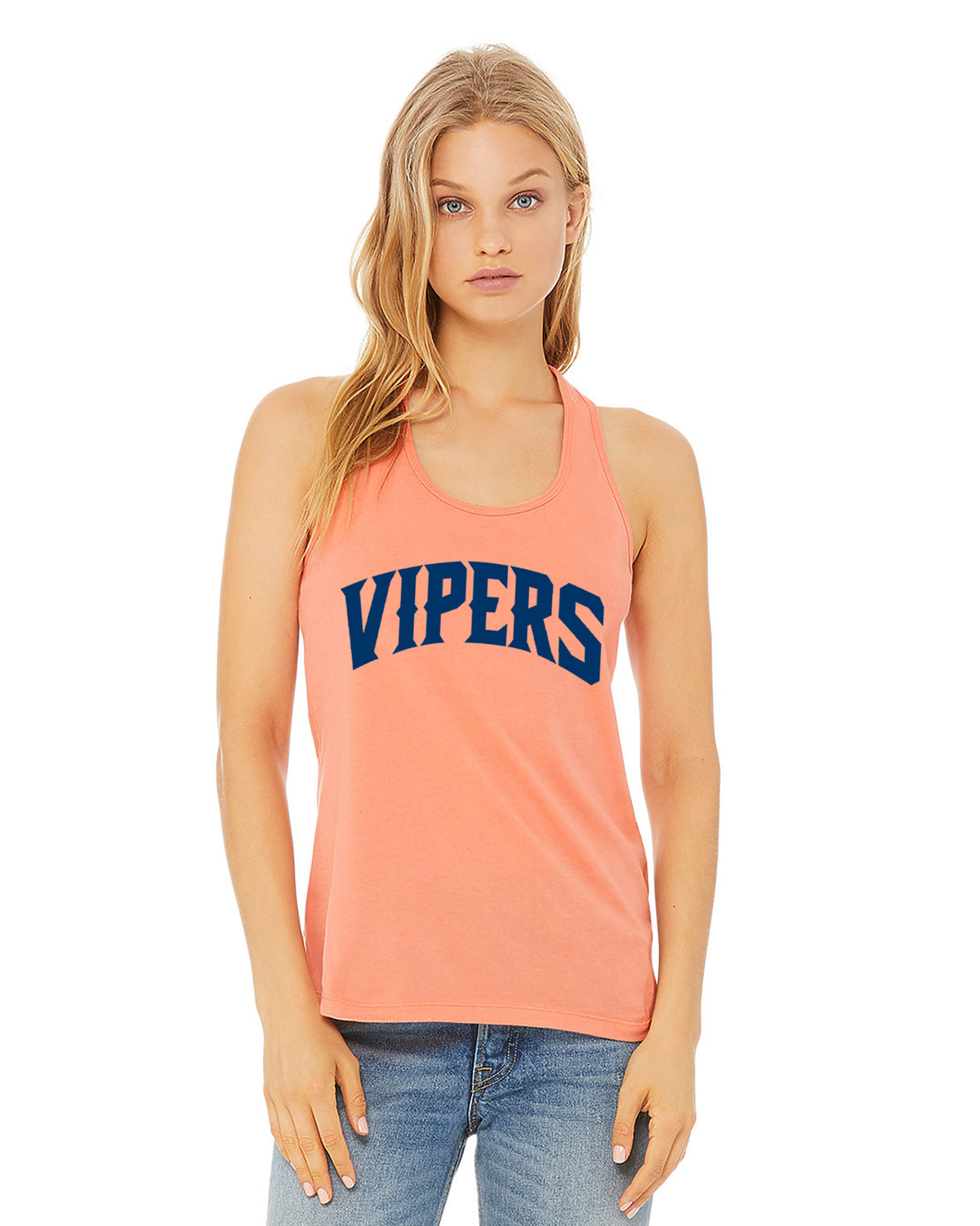 Vipers Women's Jersey Racerback Tank