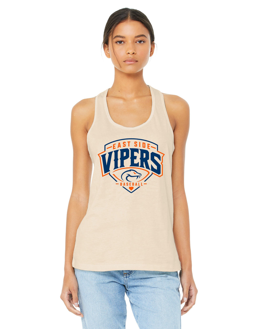 Vipers Women's Jersey Racerback Tank