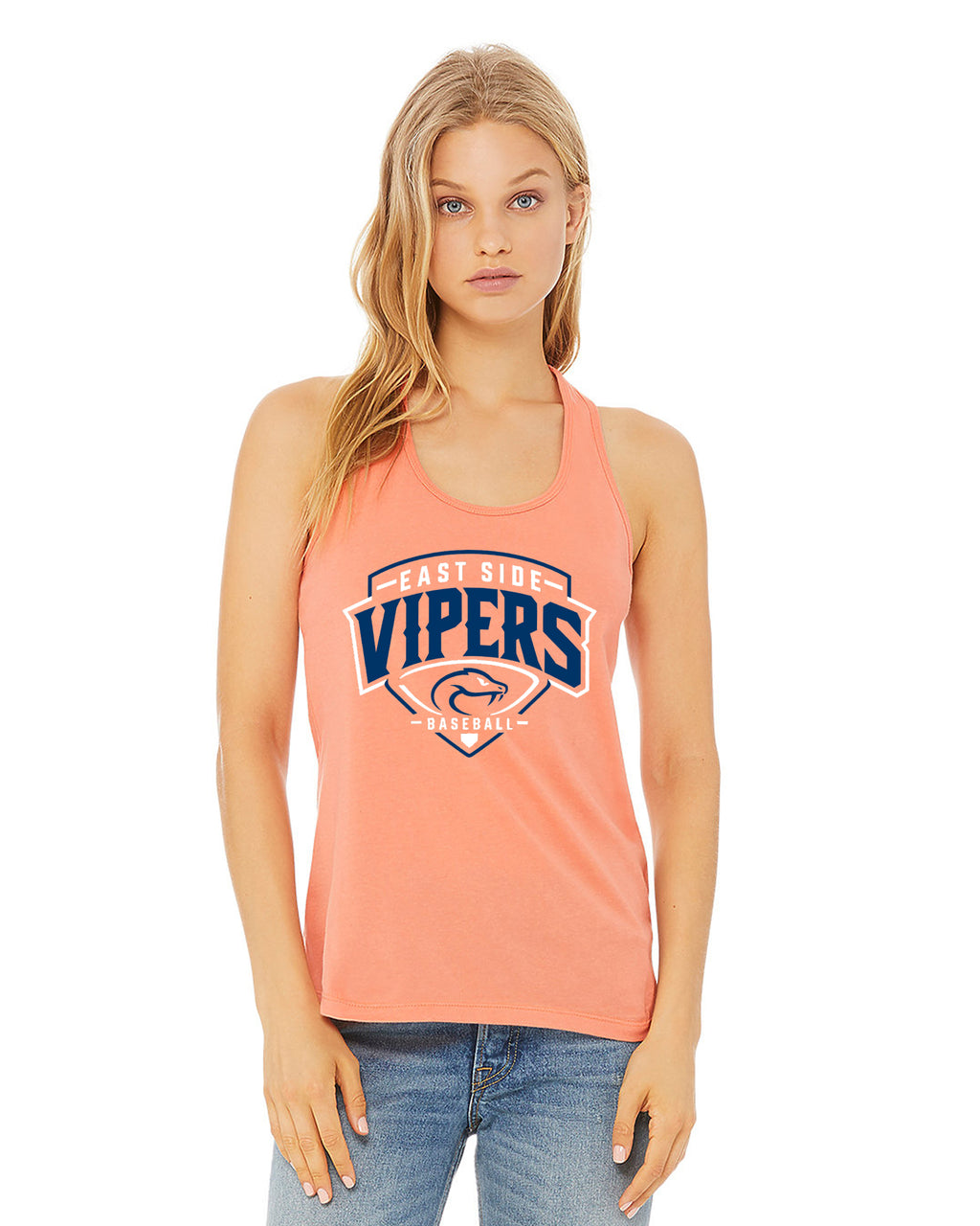 Vipers Women's Jersey Racerback Tank