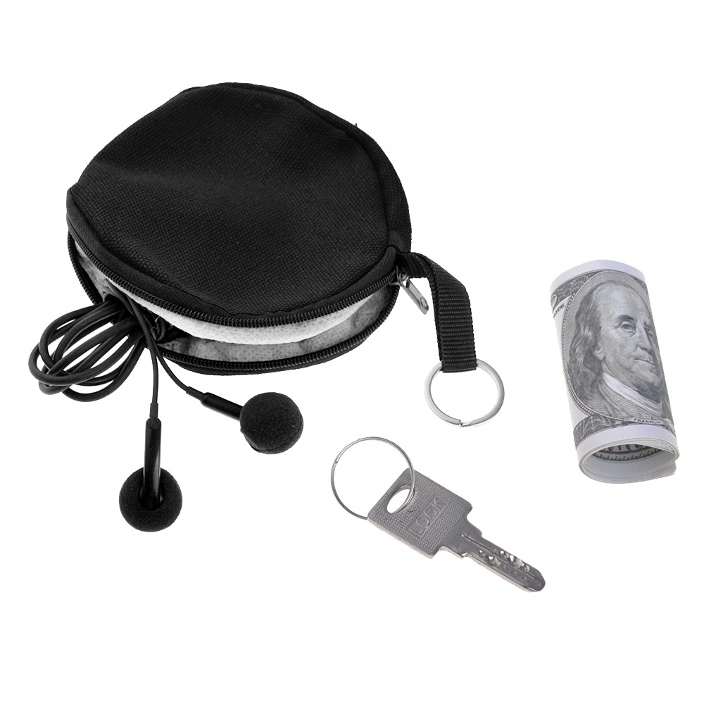 Custom Circle Baseball Zipper Pouch