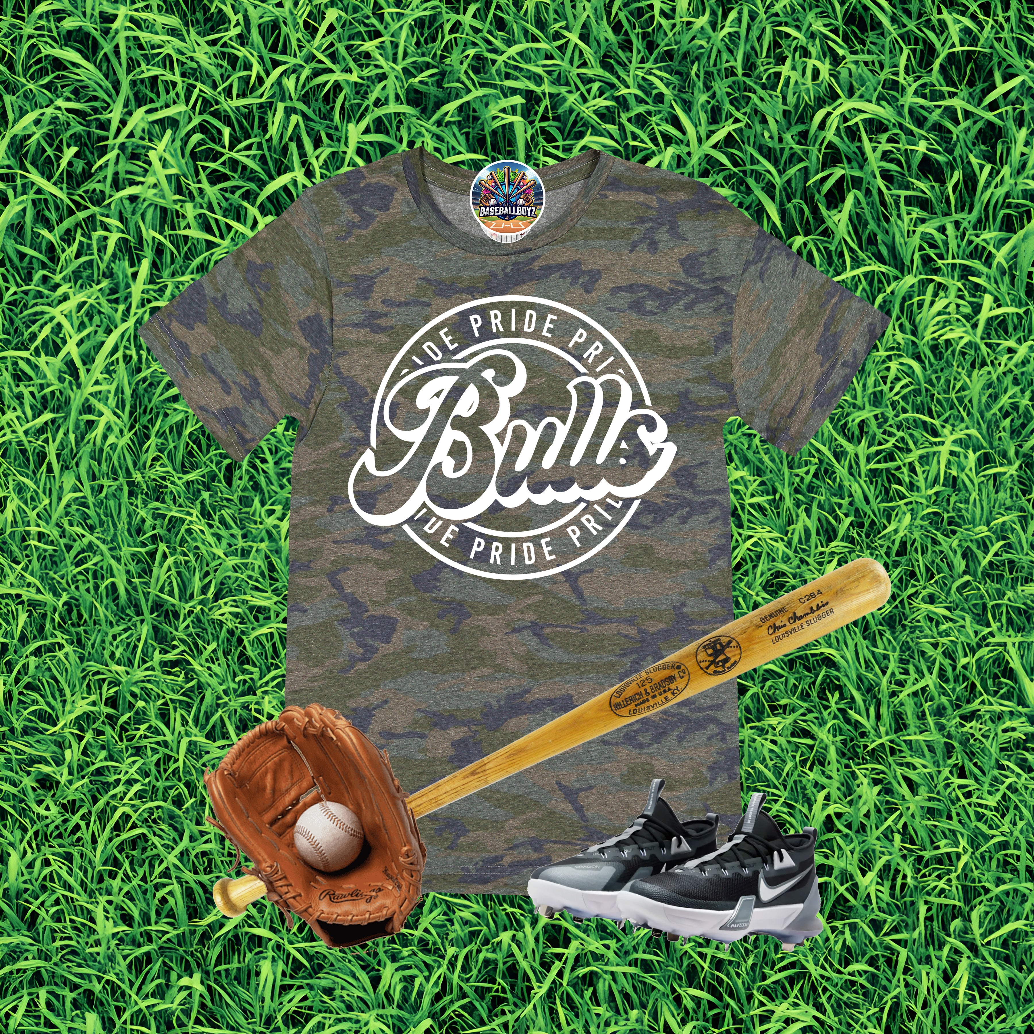 Bulls Pride Team Graphic T-Shirt