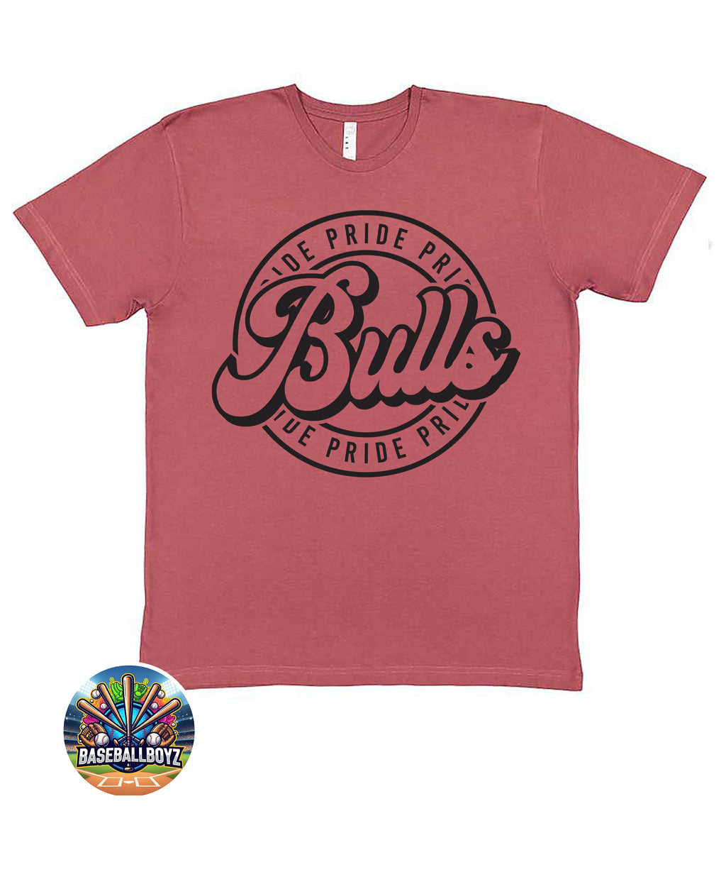 Bulls Pride Team Graphic T-Shirt