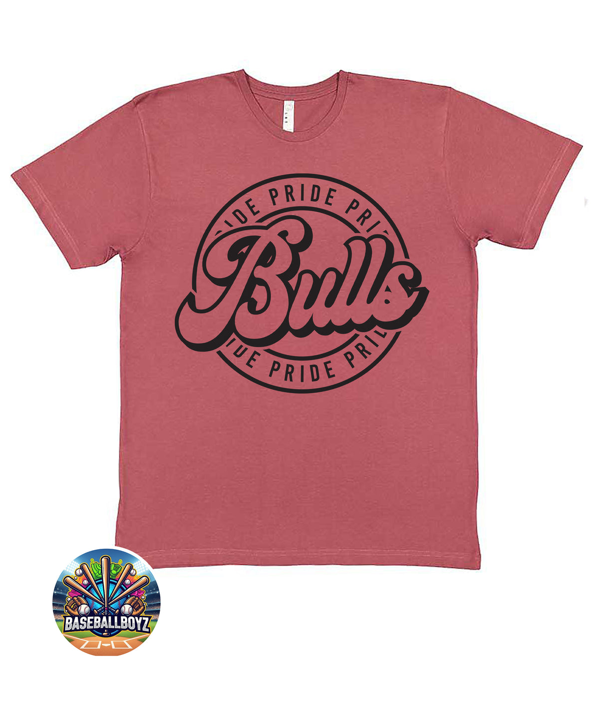 Bulls Pride Team Graphic T-Shirt