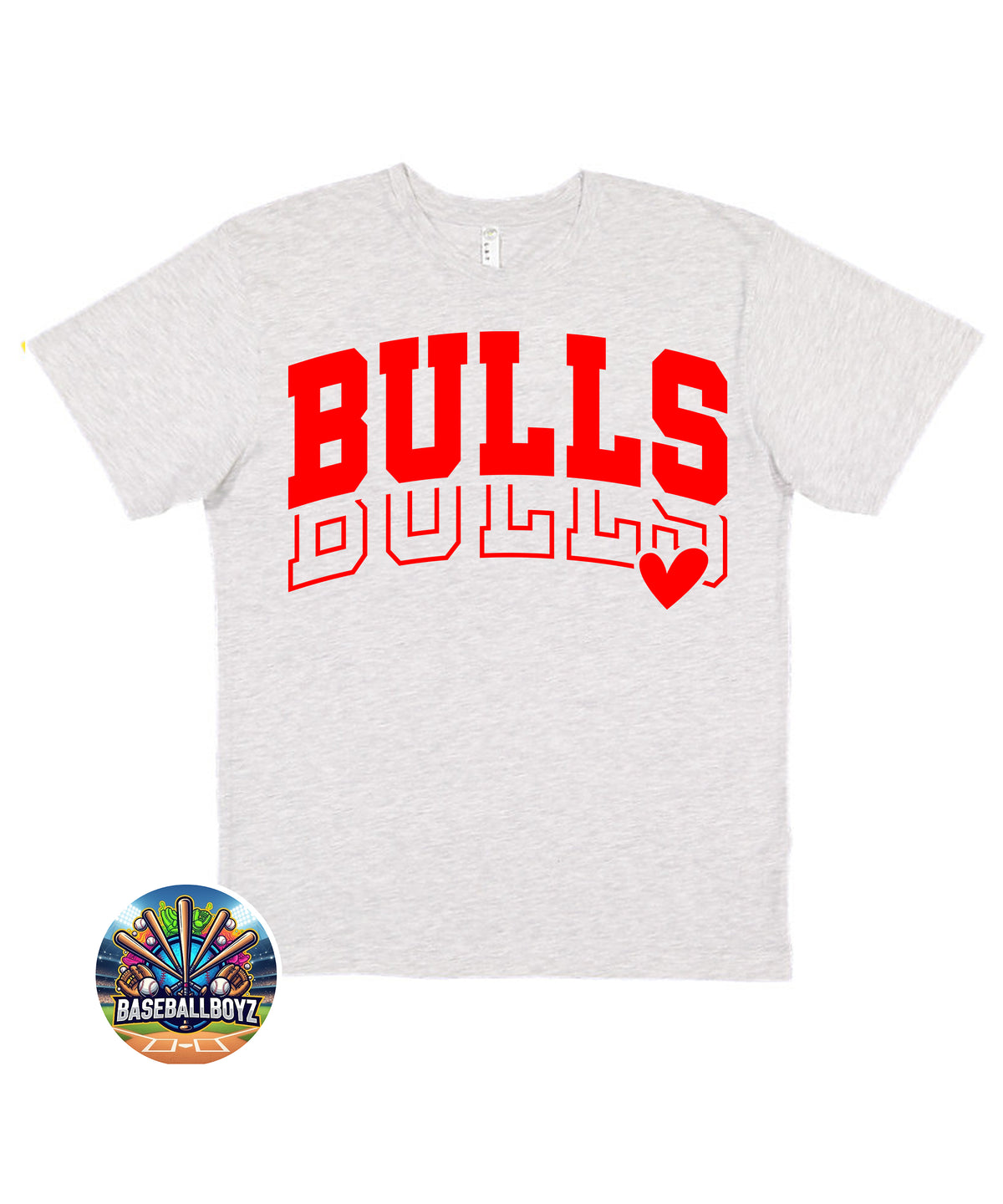 Bulls Love Team Graphic T-Shirt
