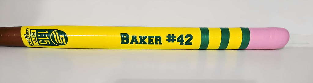 Pencil Taped Plastic Baseball Bat