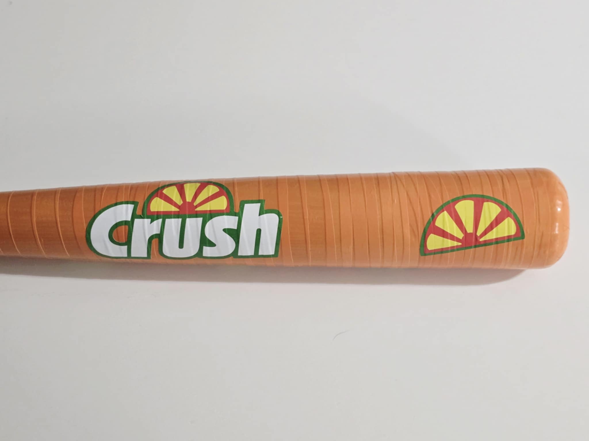Orange Crush Plastic Baseball Bat