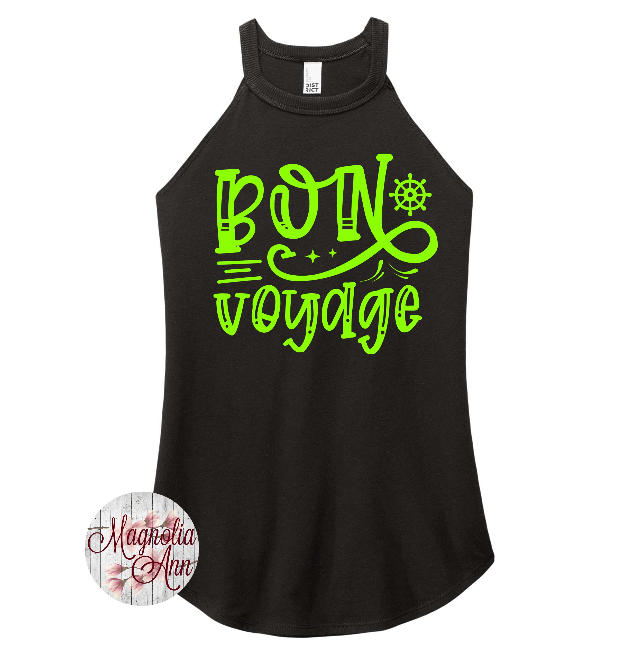 Bon Voyage Cruise Rocker Tank Top