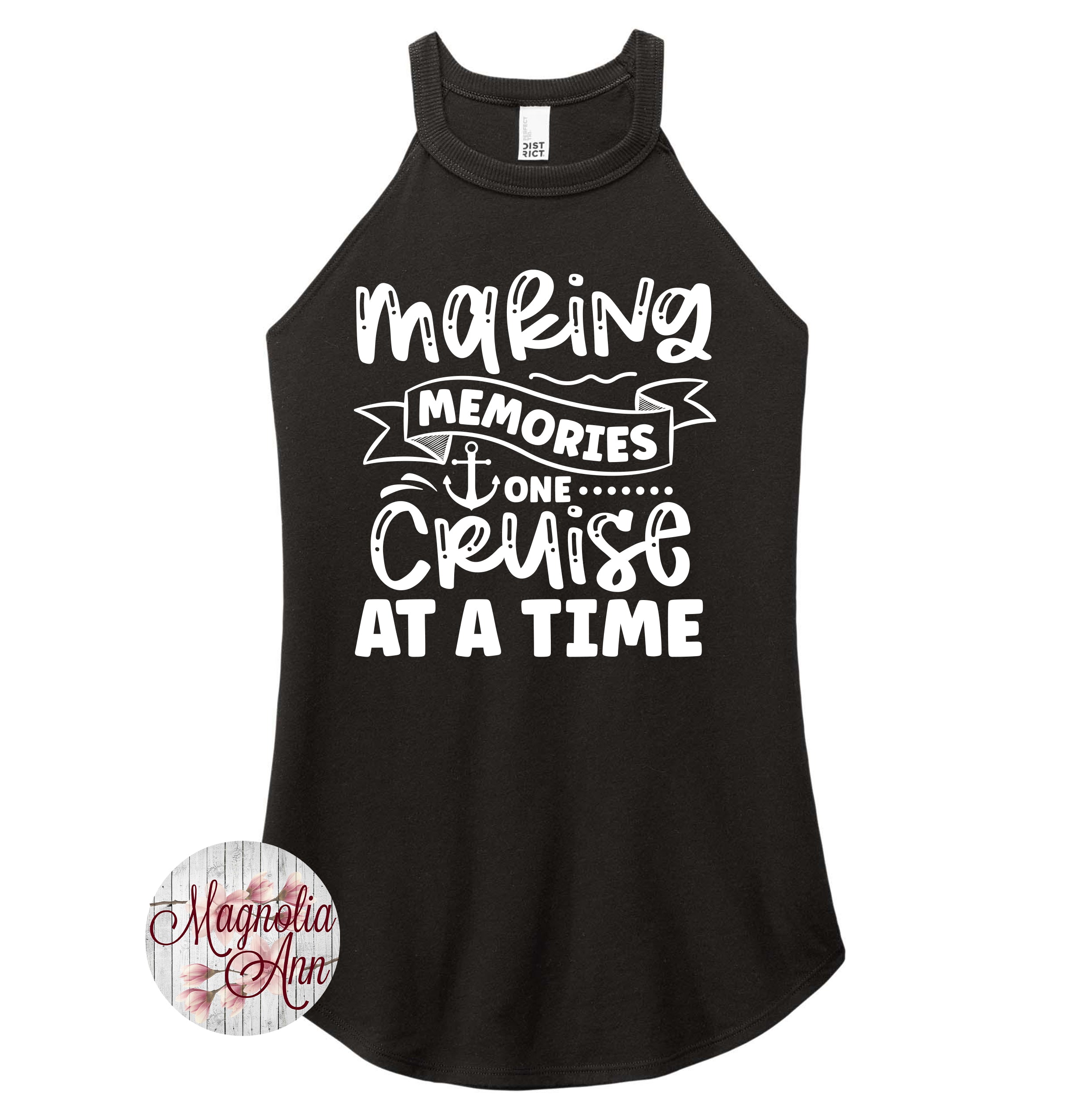 Making Memories One Cruise At A Time Rocker Tank Top
