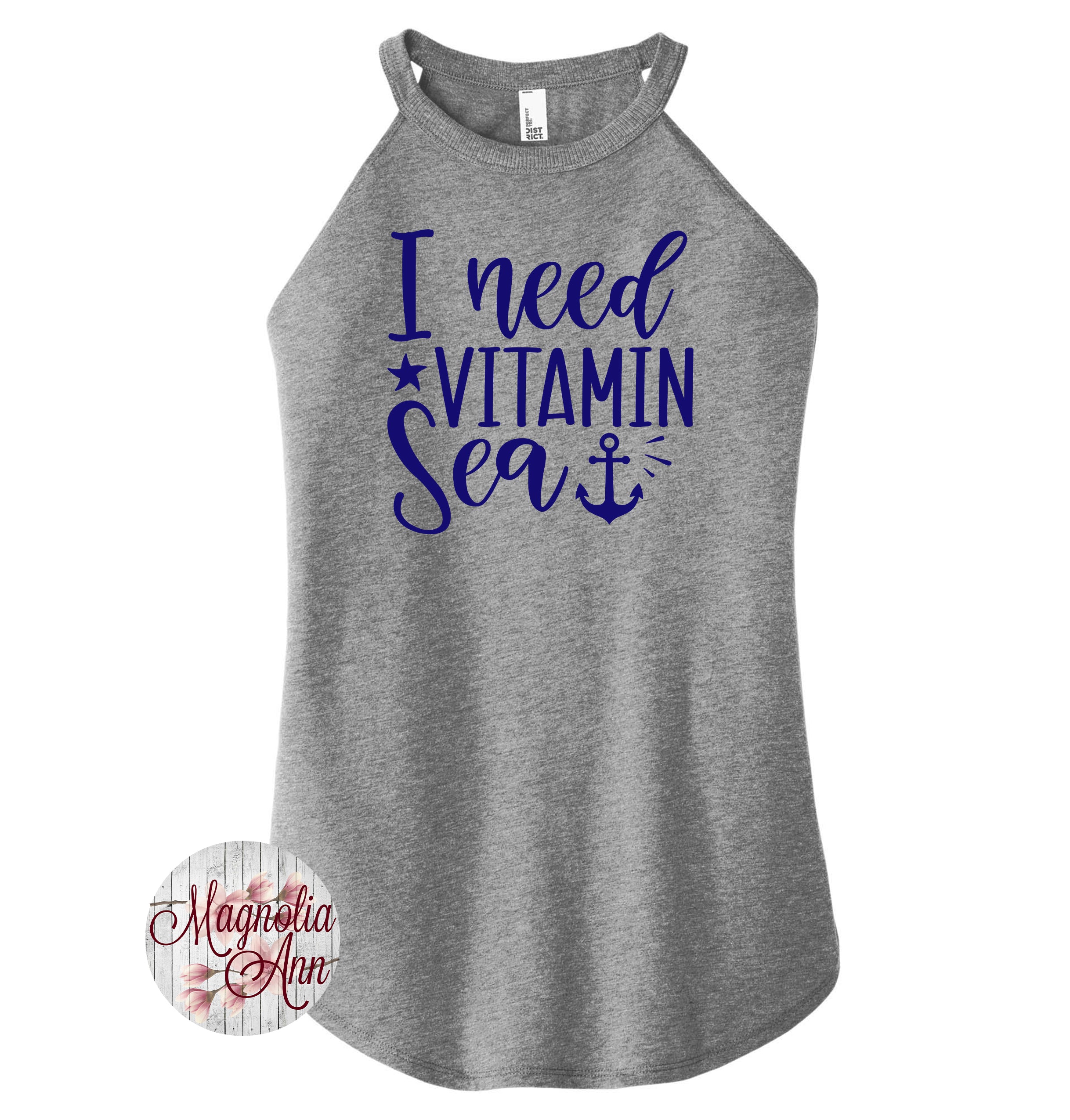 I Need Vitamin Sea Rocker Tank Top