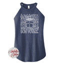 Vacay Bon Voyage Cruise Rocker Tank Top