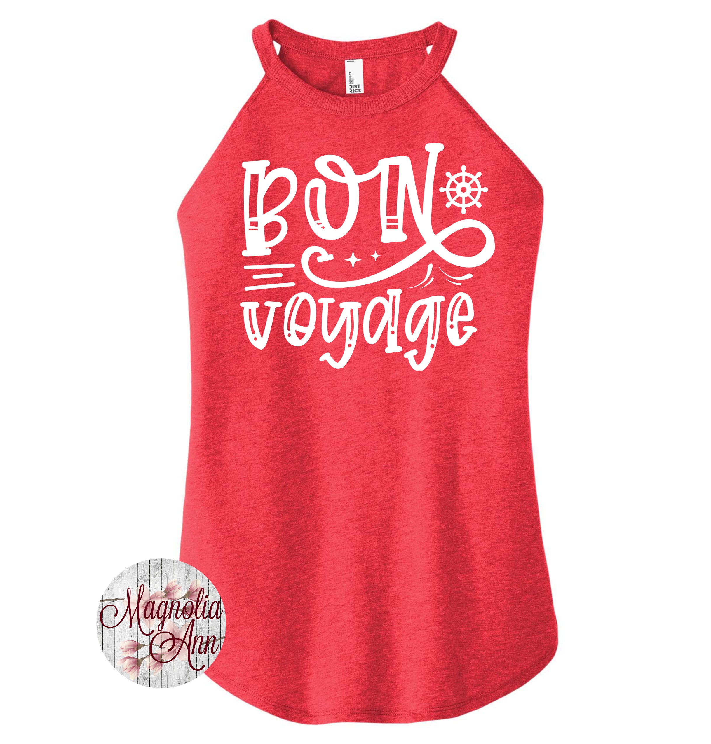Bon Voyage Cruise Rocker Tank Top
