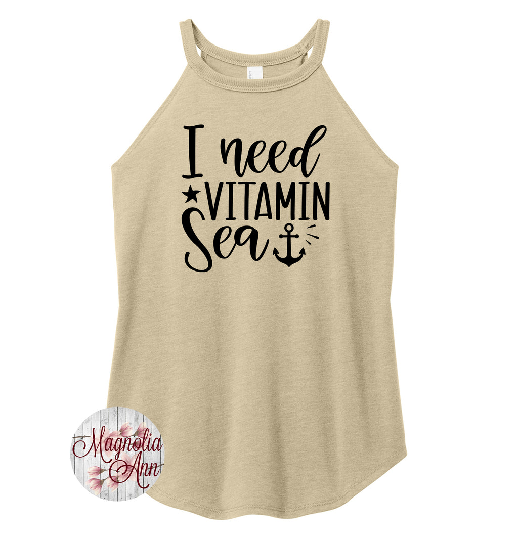 I Need Vitamin Sea Rocker Tank Top