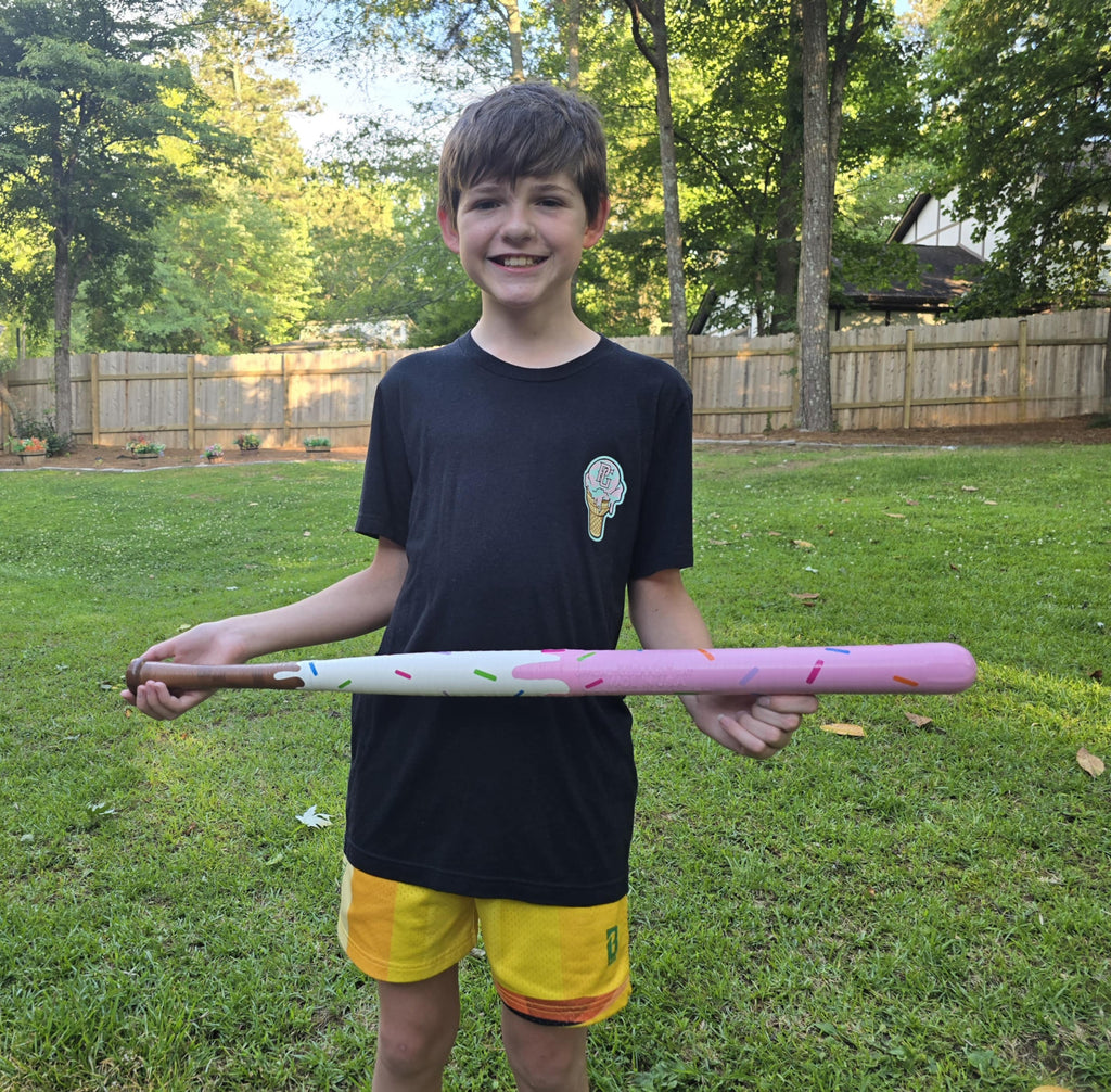 Respect the Drip Sprinkle Taped Plastic Bat