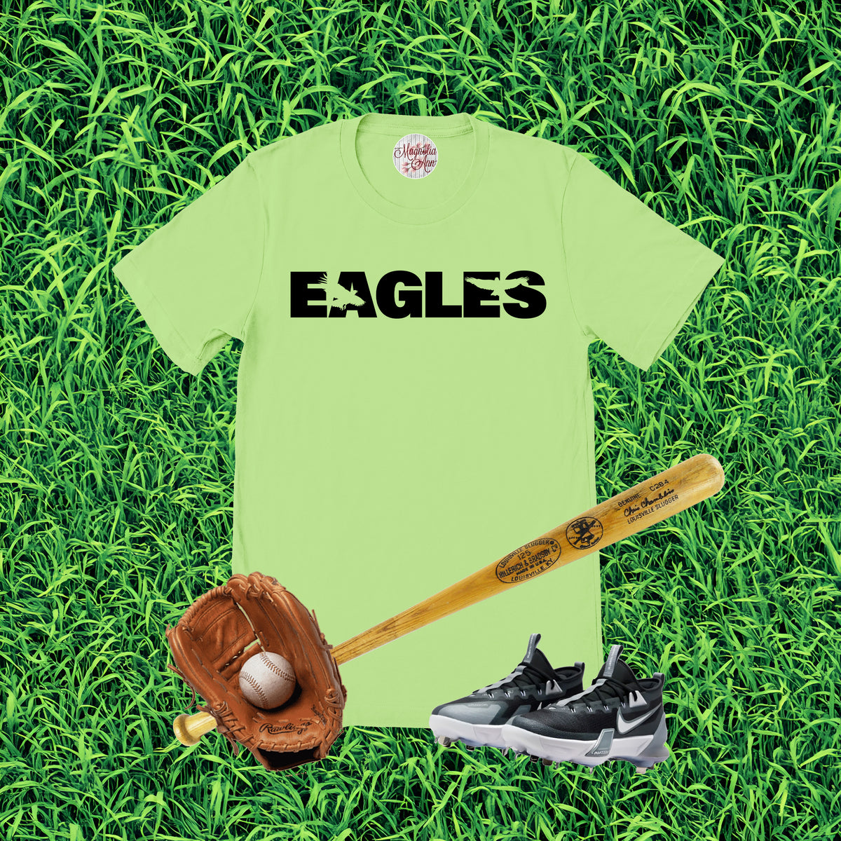 Eagles Bird Team Graphic T-Shirt