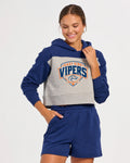 Women's Cropped Fleece Hoodie