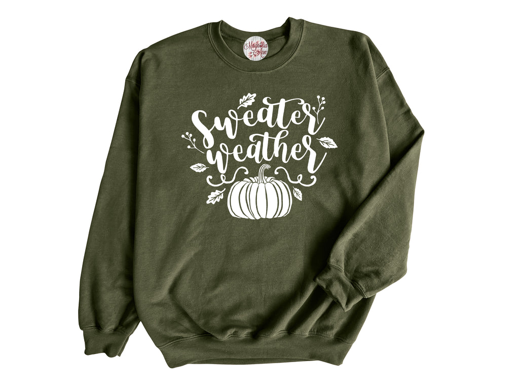 Sweater Weather Adult Pullover Sweatshirt