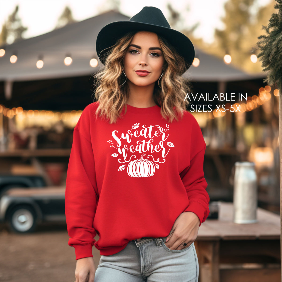Sweater Weather Adult Pullover Sweatshirt