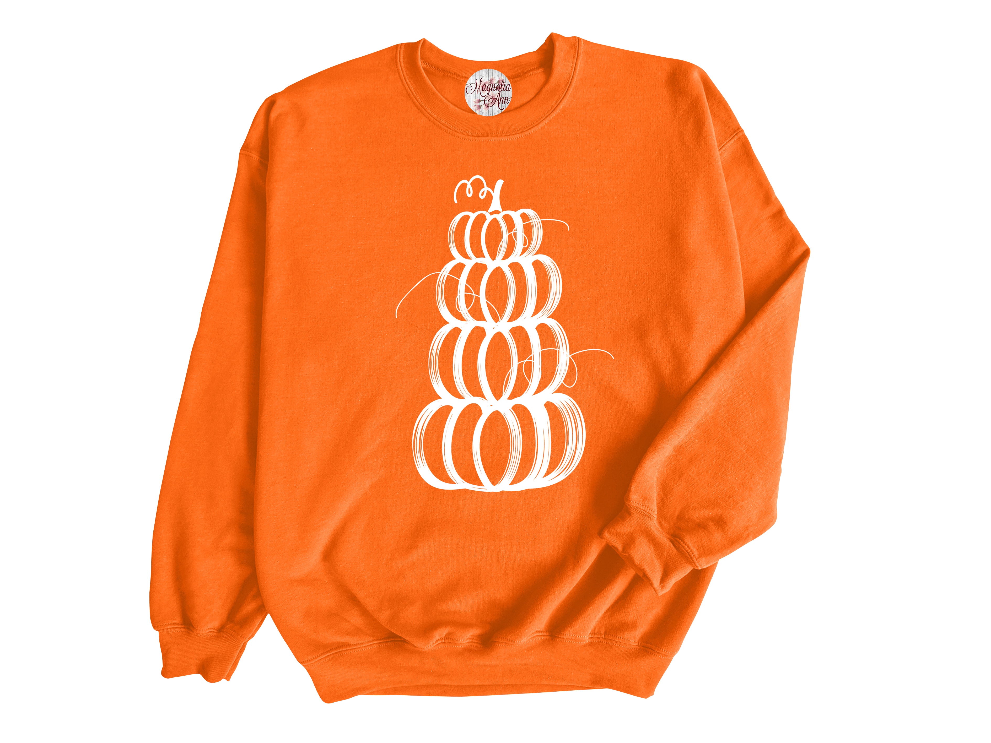 Pumpkin Tower Adult Pullover Sweatshirt