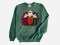 Velvet Boo Ghost Halloween Pullover Sweatshirt