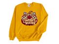Sweater Weather Velvet Pumpkin Pullover Sweatshirt