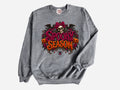 Spooky Season Velvet Halloween Pullover Sweatshirt