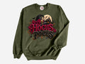 Hocus Pocus Velvet Halloween Pullover Sweatshirt