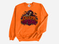 Creepin' It Real Velvet Halloween Pullover Sweatshirt