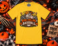 Bone Chilling Baseball Halloween Graphic T-Shirt