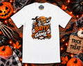 Batty About the Game Baseball Halloween Graphic T-Shirt