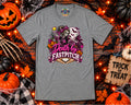 Death By Fast Pitch Softball Halloween Graphic T-Shirt