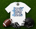 Huskies Dog Bow Mascot Team Graphic T-Shirt