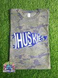 Huskies Pennant Team Graphic T-Shirt