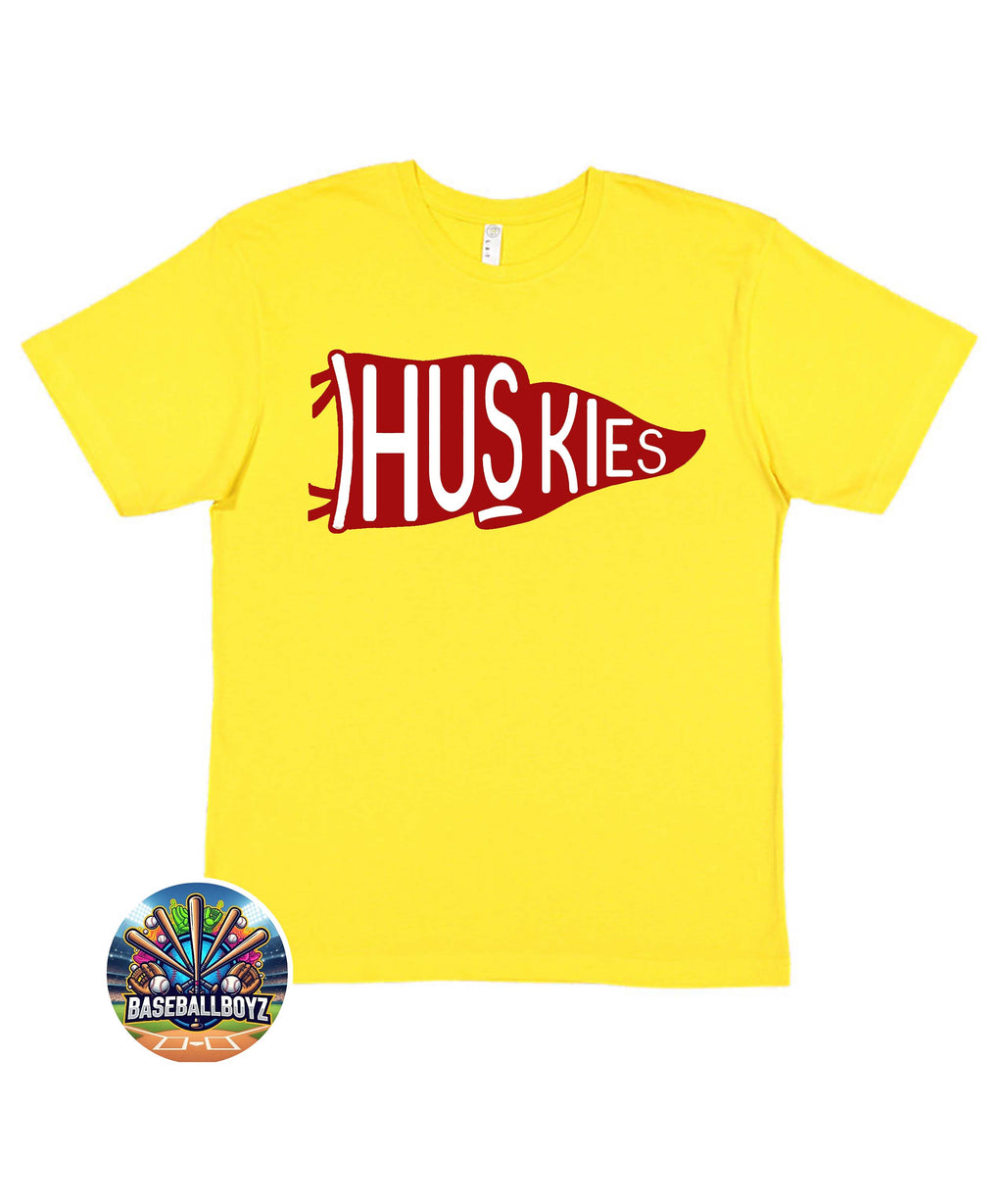 Huskies Pennant Team Graphic T-Shirt