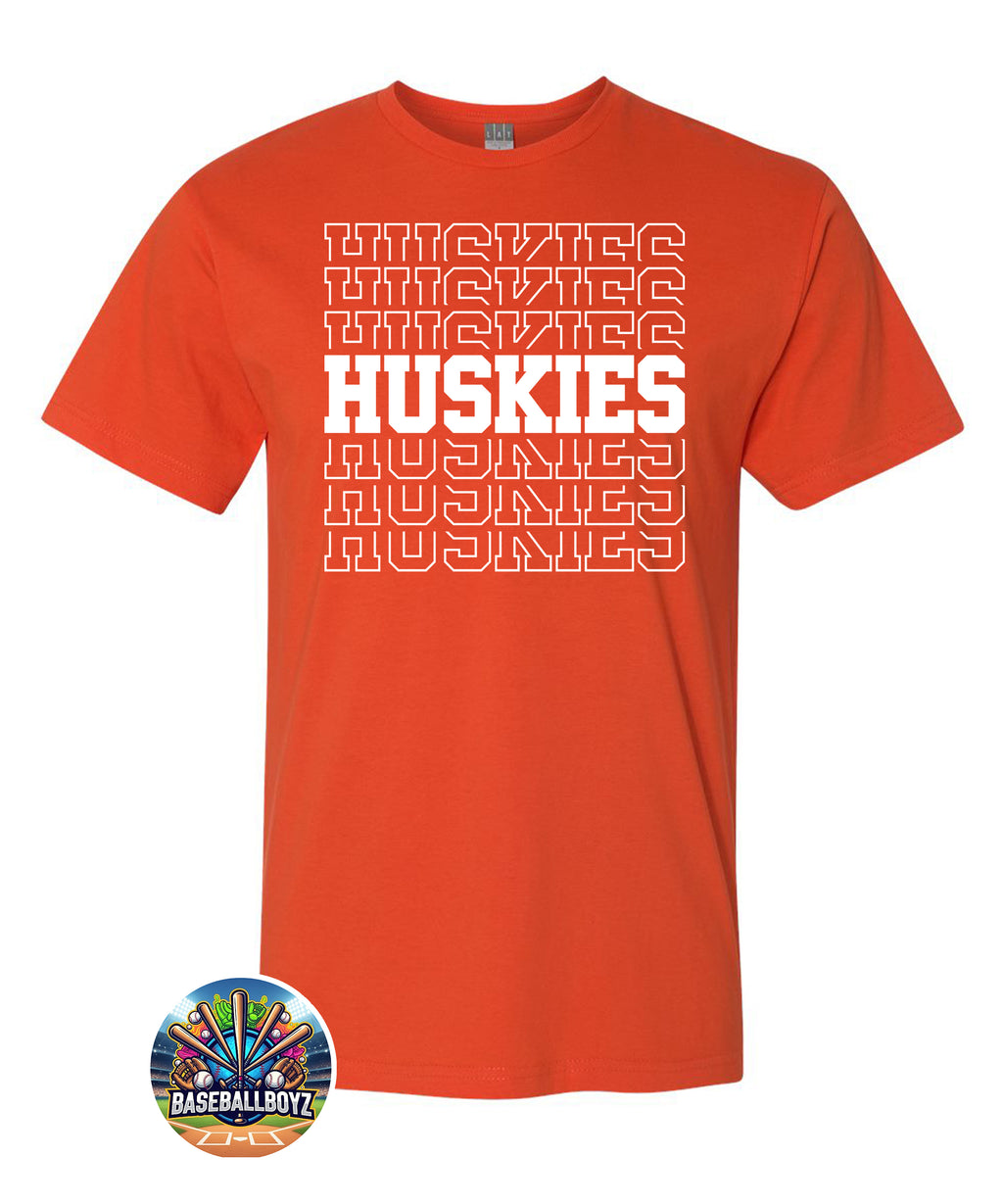 Huskies Stacked Team Graphic T-Shirt
