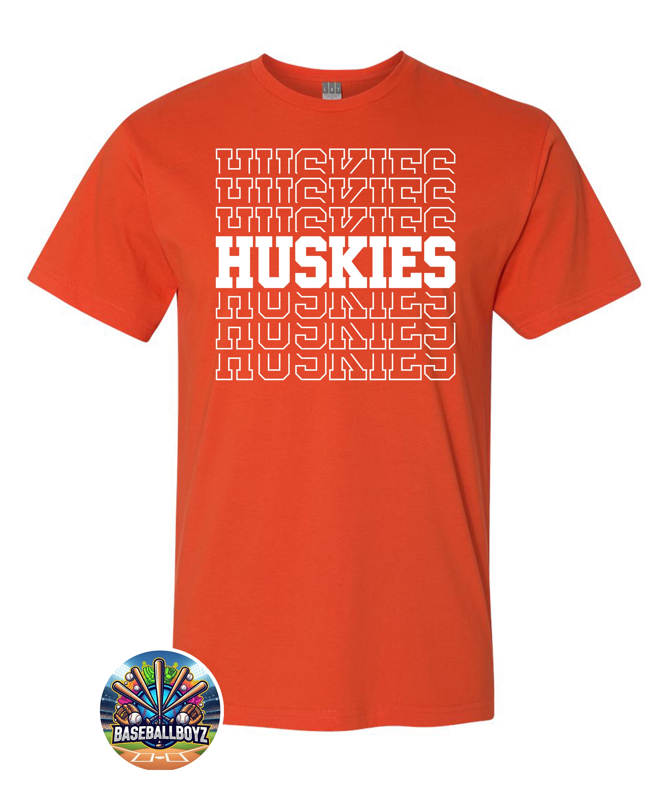 Huskies Stacked Team Graphic T-Shirt