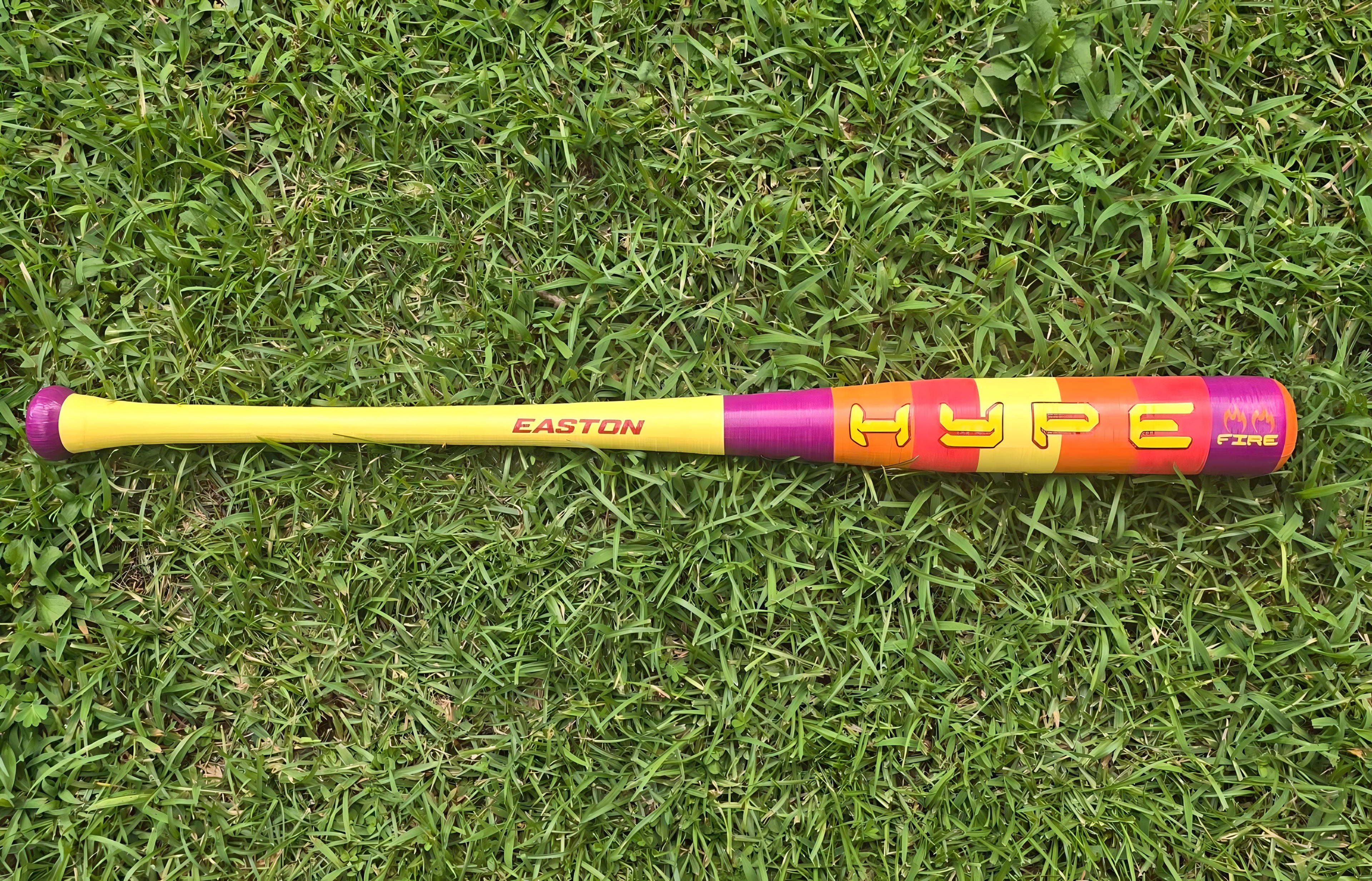 Hype Fire Taped Plastic Baseball Bat
