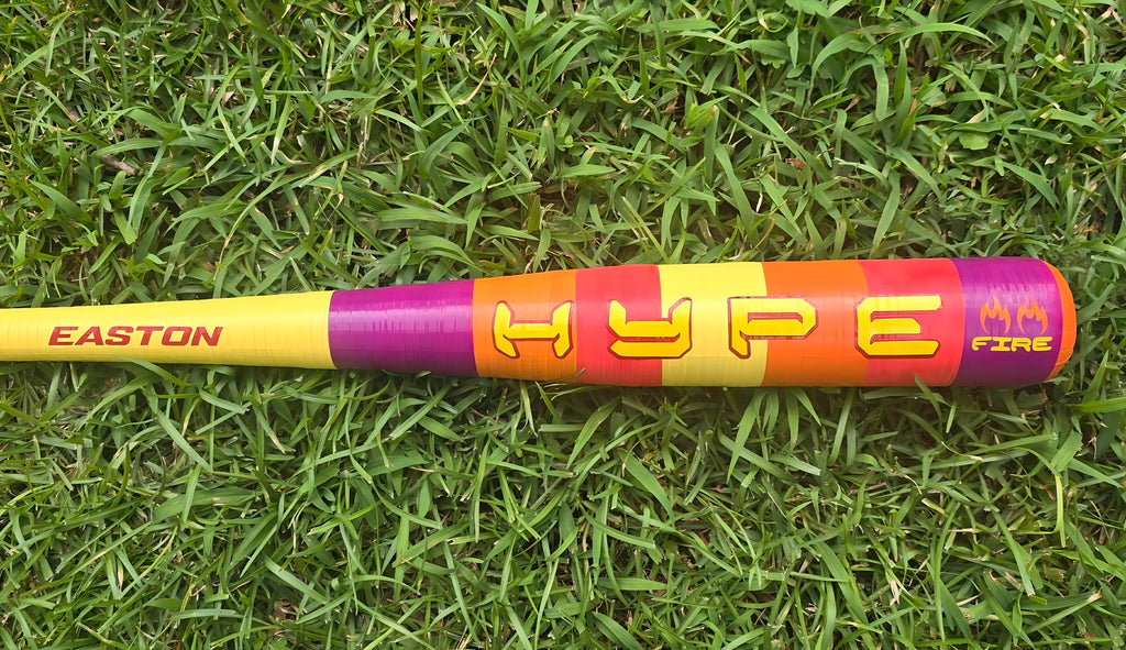 Hype Fire Taped Plastic Baseball Bat