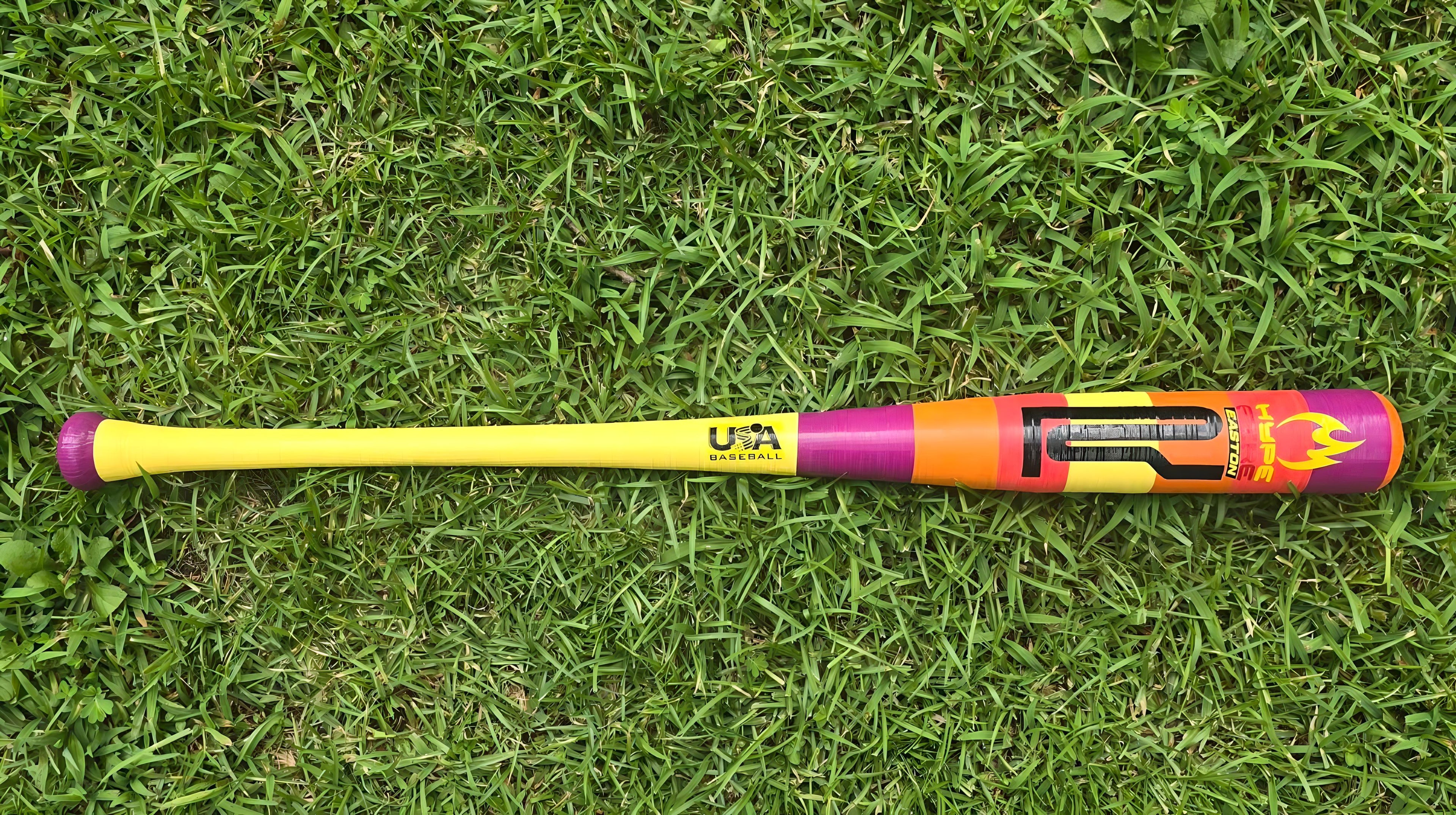 Hype Fire Taped Plastic Baseball Bat