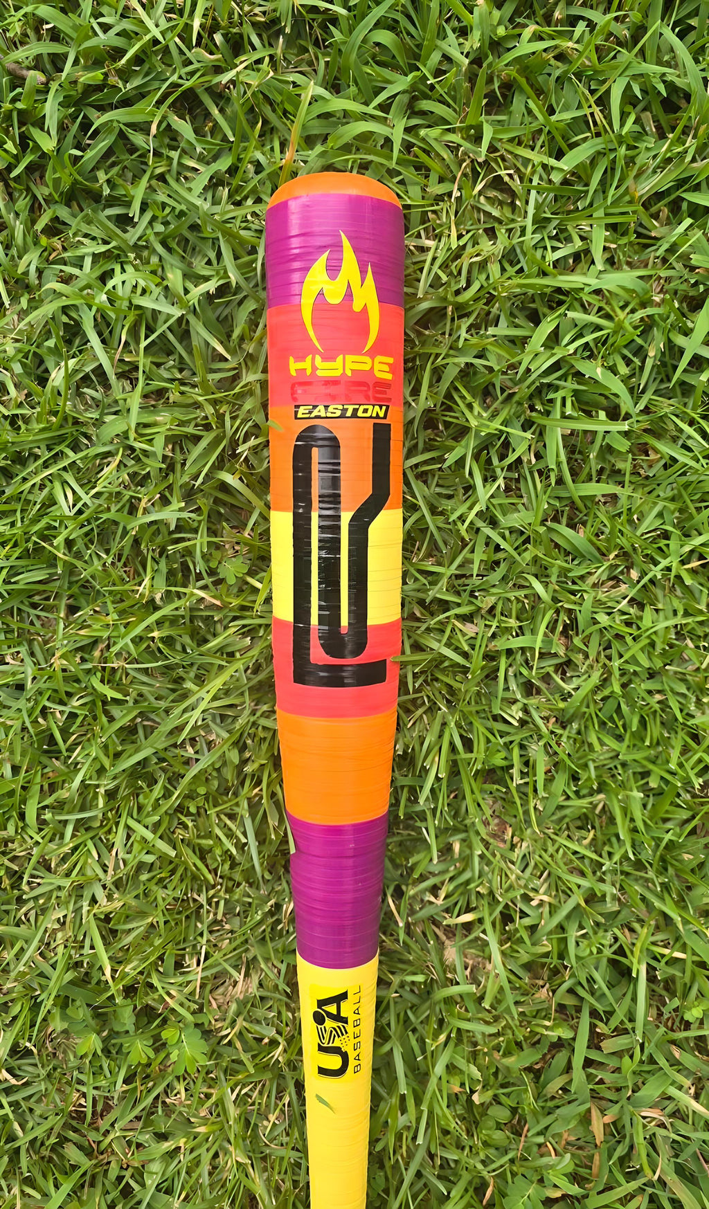 Hype Fire Taped Plastic Baseball Bat